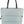 DIONA J SMOOTH CUSHION TEXTURE ZIPPER CROSSBODY SHOULDER BAG BLUE