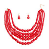 Red Pearl 5 Layer Set