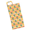 DIONA J 2 IN 1 PINEAPPLE BEACH TOWEL TOTE BAG COLOR ORANGE