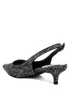 Zehra Boucle Slingback Sandals