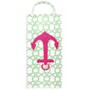 DIONA J ANCHOR & CHAIN PRINT BEACH TOWEL & TOTE BAG 2 IN 1