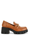 Evangeline Chunky Platform Loafers