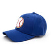 Chenille Baseball Patch Blue Cap