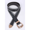 DIONA J PLUS SIZE CRYSTAL BELT COLOR WHITE/GOLD