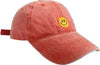 Smile Face Embroidery Baseball Hat