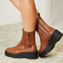 Forever Link Side Zip Platform Boots