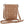 DIONA J WOMEN'S SMOOTH SQUARE DESIGN ZIPPER CROSSBODY BAG COLOR TAUPE