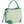 TEXTURED DRAWSTRING HANDLE SATCHEL BAG GREEN