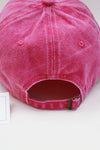 Diona J MAMA Printed Acid Washed Baseball Cap Perfect Gift For Her