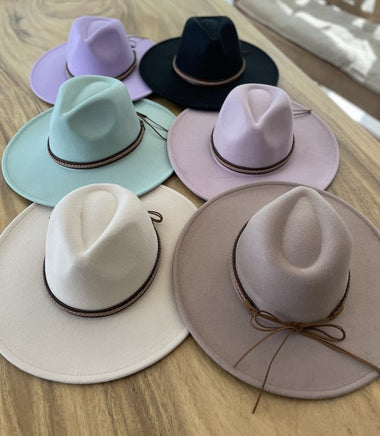 WIDE BRIM DANDY PANAMA HAT FOR WOMEN