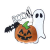 Halloween Ghost Pumpkin Brooch