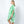 DIONA J ABSTRACT FOIL PRINT KIMONO ONE SIZE COLOR GREEN