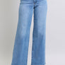 Judy Blue Full Size Wide Leg Jeans with Pockets