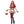 Sexy Red Riding Hood 4 Pc Cosplay Halloween Red Women's Costume Set Size S/M