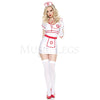 Emergency Room Nurse 6 Pc zip up Women’s Halloween Cosplay Costume Set Size XS