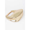 DIONA J METAL BAR HANDLE CONVERTIBLE CLUTCH CROSSBODY BAG COLOR GOLD