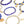 Pearl Bracelet Blue White Bead Set for Women