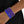 SGRHO Tennis Bracelets Blue Gold Set for Women
