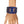 ZPB Sorority Marbled Blue Art Deco Cuff Bracelet