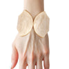 Cuff Ivory Marbled Pointed Hinge Bracelet Women