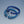 ZPB Zeta Amicae 2 Pcs Blue Thick Cable Bangles