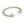 Bracelet Gold Thick Cable Classic Pearl Bangle