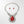 Pendant XL Red Cracked Teardrop Tribal Necklace