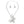Pendant White Butterfly 3D Necklace for Women