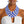 Blue and White Pearl 5 Strand Set