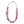 Long Multi Color Toggle Necklace