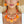 Collar Marbled Orange Disc Leather Cord Necklace