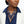Bib Regal Tribal Blue Cracked Marquise Necklace