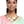 AKA Necklace Pink Green Oval Swirl Set for Women