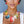 Collar Multicolor and Clear Disc Necklace Women