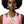 AKA Marbled Pink Green Link Bib for Women