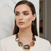 Collar Wild Marbled Leopard Artful Necklace Women