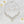 Collar Dramatic Silver Oval Aurbo Crystal Necklace