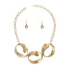 Chain Matte Gold Chunky Chain Modern Necklace