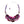 Collar Purple Shell Disc Beaded Necklace for Women