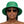 AKA Sorority Green Mesh Embroidered Bucket Hat