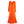 3XL Bright Orange Sexy Slit Dress