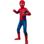 Amazing Spider-Man inspired blue red kids costume with mask front view
