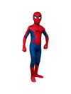 Kids superhero costume back zipper detail