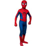 Kids superhero costume back zipper detail