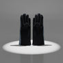 Blue Navy Cross Wavy Touchscreen Winter Gloves