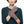 Pink Mauve Cross Wavy Touchscreen Winter Gloves