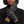 Navy Black Faux Suede Touchscreen Winter Gloves