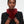Wine Fur Stripe Leather Touchscreen Winter Gloves