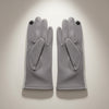 Gray Woolen Cute Rabbit Touchscreen Winter Gloves