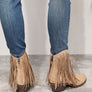 Legend Women's Fringe Cowboy Western Ankle Boots
